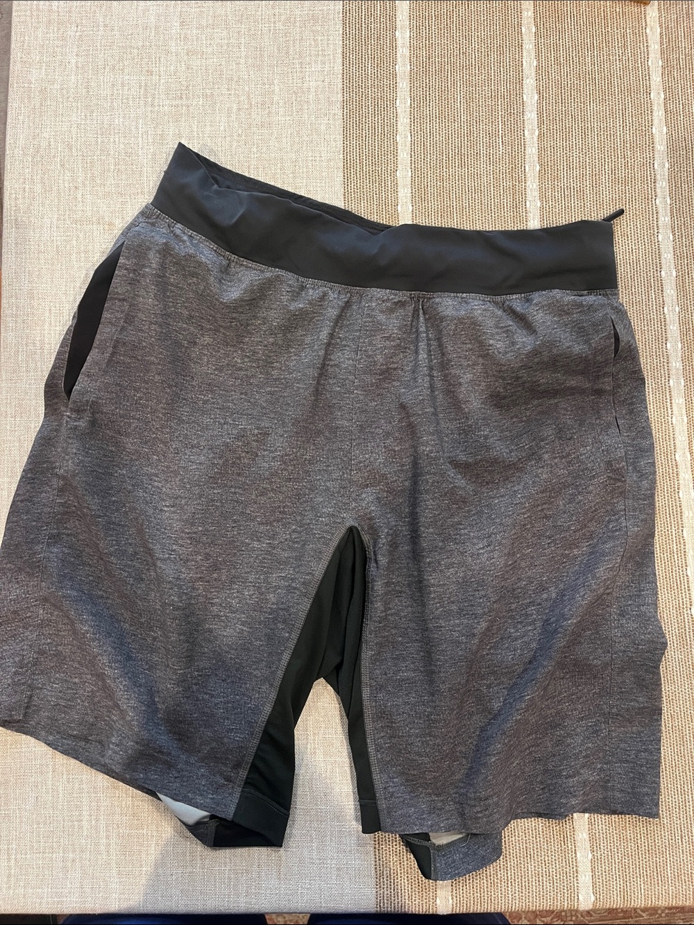 Lululemon 10” inseam linerless shorts